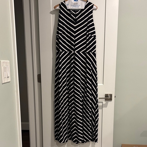 Talbots Womens Sleeveless Maxi Dress 1X - Picture 1 of 8